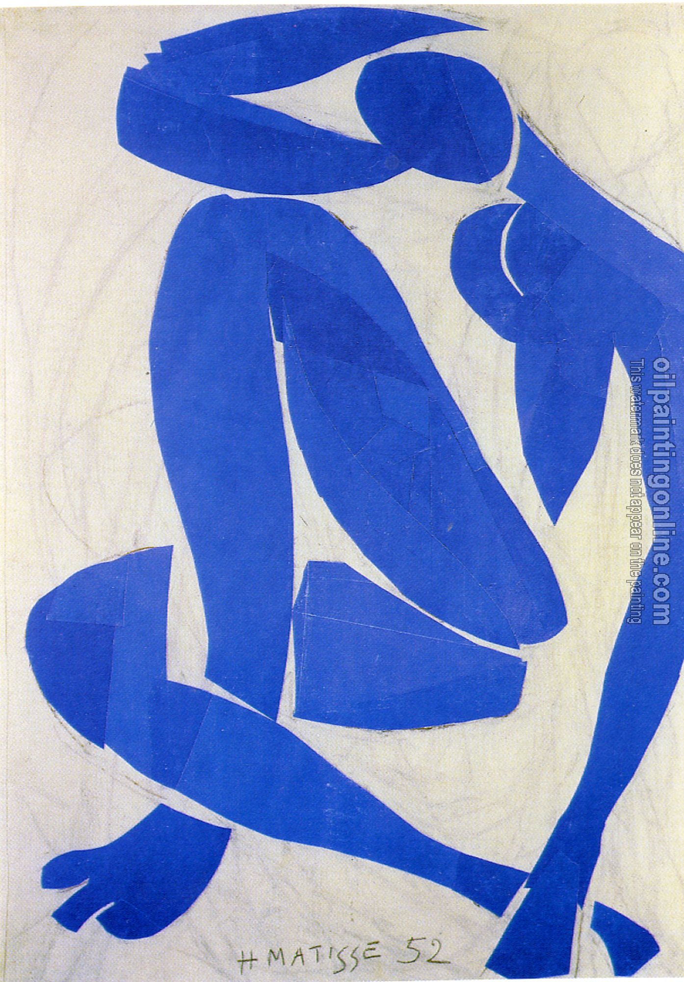 Matisse, Henri Emile Benoit - blue nude